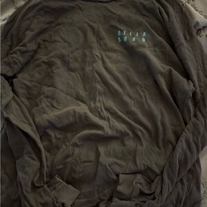 Billabong Gray Long Sleeve Tee Casual Comfort